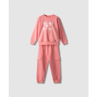 Σετ φόρμα ανοιξιάτικη - ΚΟΡΑΛΙ 6Y