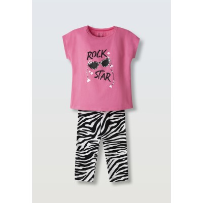 Leggings set - FUCHSIA 10Y