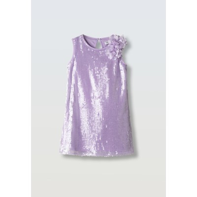 Sequin dress - LILAC 8Y