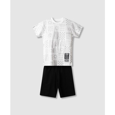 Σετ μακό - ΛΕΥΚΟ 14Y