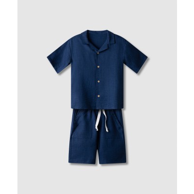 Σετ πουκάμισο με βερμούδα - ΧAKI 6Y