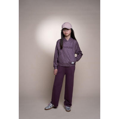 Tracksuit set - AUBERGINE 14Y