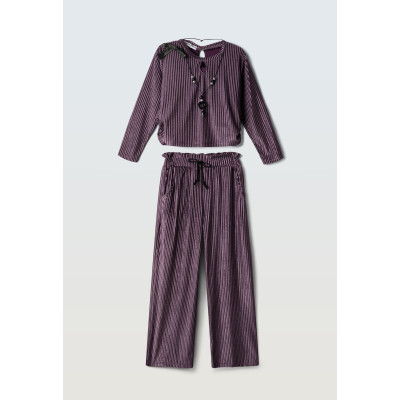Pants set - PURPLE 14Y