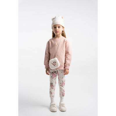 Leggings set - SALMON 4Y