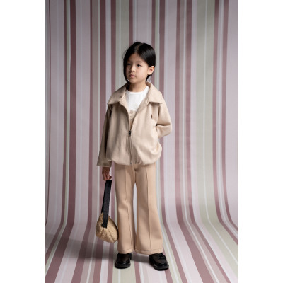 3-piece pants set - CAMEL 4Y