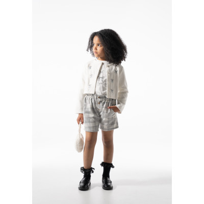 Shorts and cardigan set - CREAM 6Y