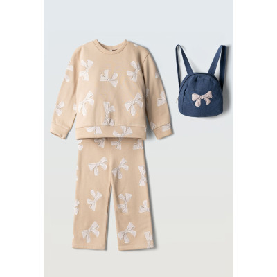 Leggings set - CAMEL 6Y