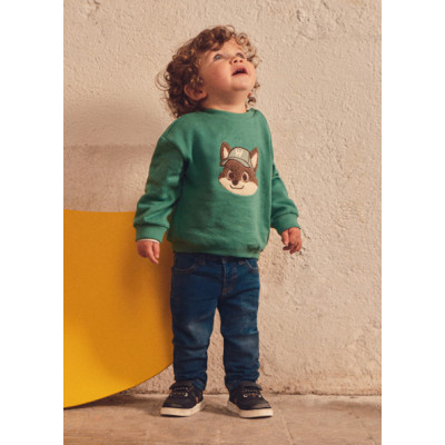 Basic slim fit jeans - DARK JEANS 18M