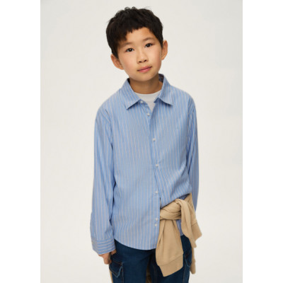 Basic long sleeve shirt - BLUE 8Y