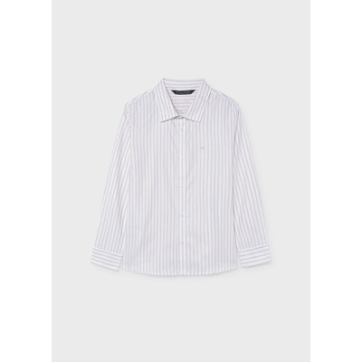 Basic long sleeve shirt - BEIGE 10Y