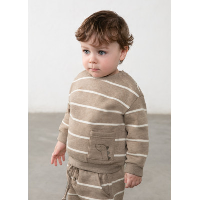 Patterned sweater - BEIGE 18M