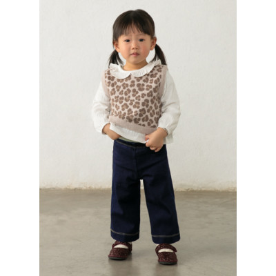 Pants and vest set - CAMEL 18M