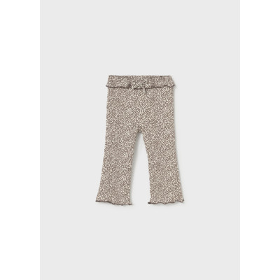 Bell-bottomed leggings - CHOCOLATE 18M