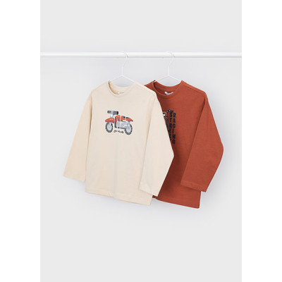 Long sleeve blouse set - TILE 10Y