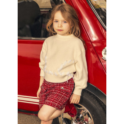 Bermuda shorts twwed - RED 10Y
