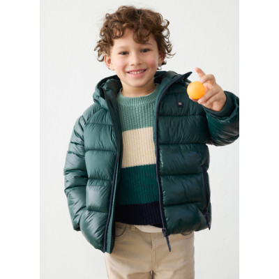 Shiny jacket - GREEN 10Y