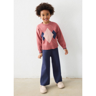Long knitted pants set - POZ 8Y