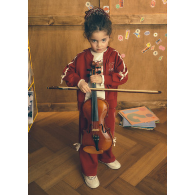 Bows jumpsuit - CHERRY 9Y