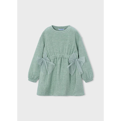 Knitted dress - GREEN 6Y