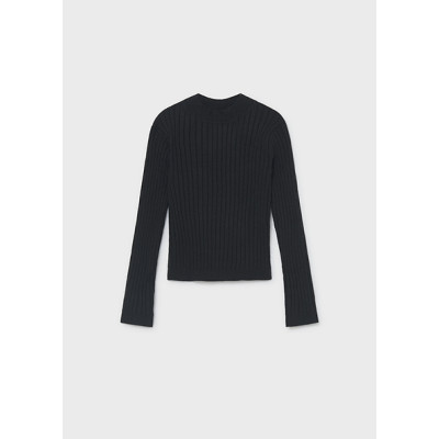Knitted turtleneck - BLACK 18Y