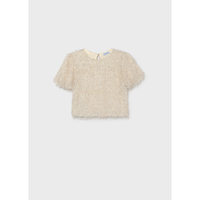 Top fringes - BEIGE 8Y