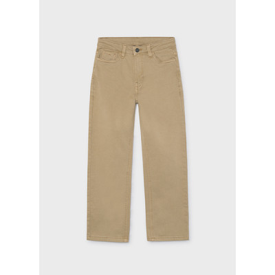 Soft 5-pocket pants - CAMEL 10Y