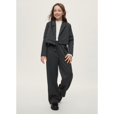 Pleated pants - GREY 12Y