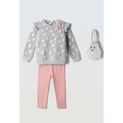 Leggings set - GREY 4Y