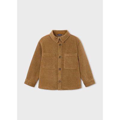 Corduroy shirt - BROWN 4Y