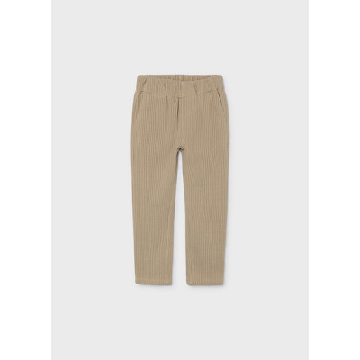 Corduroy jogger pants - BEIGE 4Y