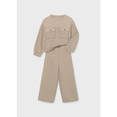 Reinforced overalls - BEIGE 7Y