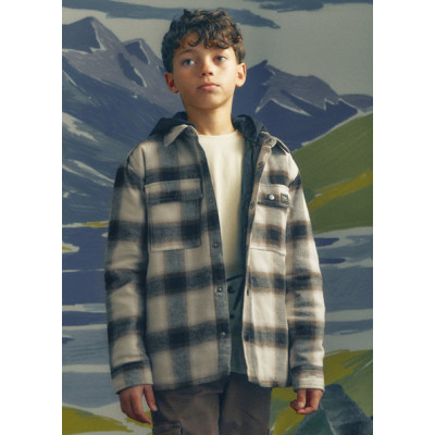 Reinforced outer shirt - BLACK 16Y