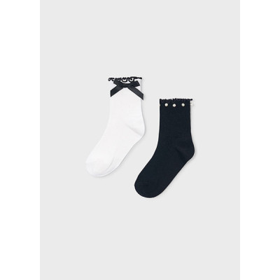 Set of 2 socks - BLACK 4Y