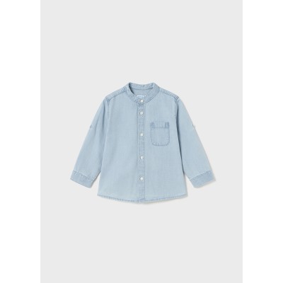 Long Sleeve Mao Collar Shirt - 12M JEANS