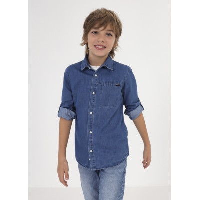Long sleeve denim shirt - 10Y DENIM