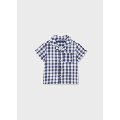 Double Sided Short Sleeve Shirt - BLUE 24M