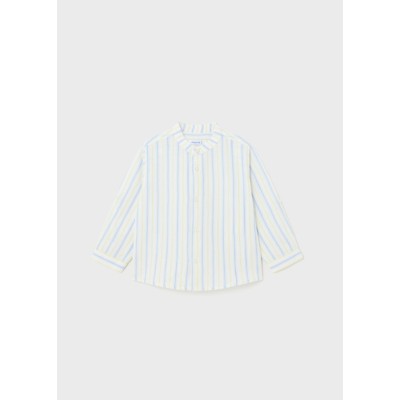 Fantasy long sleeve linen shirt - YELLOW 12M