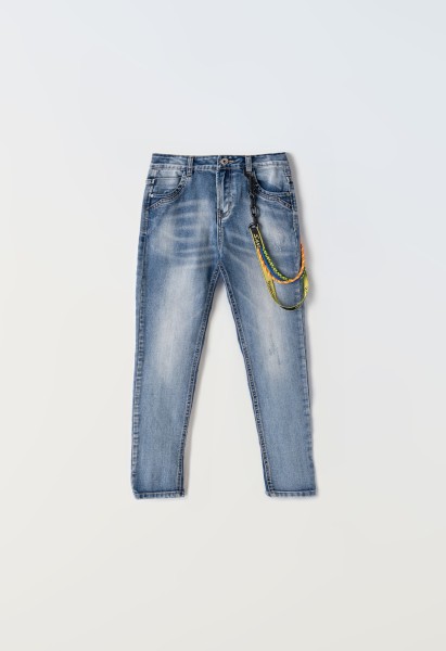 Παντελόνι τζιν slim fit - ΤΖΙΝ 14Y