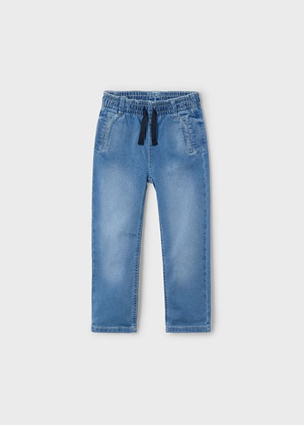Παντελόνι soft denim jogger - ΤΖΙΝ 5Y