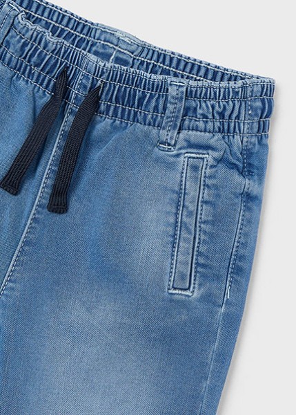 Παντελόνι soft denim jogger - ΤΖΙΝ 5Y