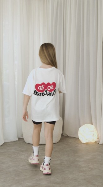 Μπλούζα oversized - ΛΕΥΚΟ 10Y