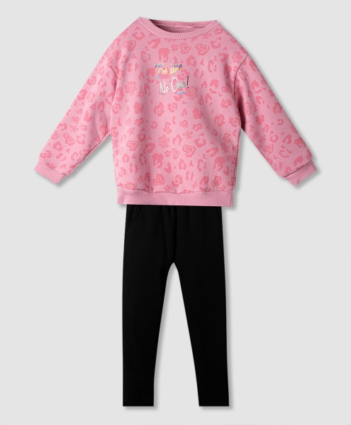 Σετ κολάν φούτερ - ΣΑΠΙΟ ΜΗΛΟ 14Y