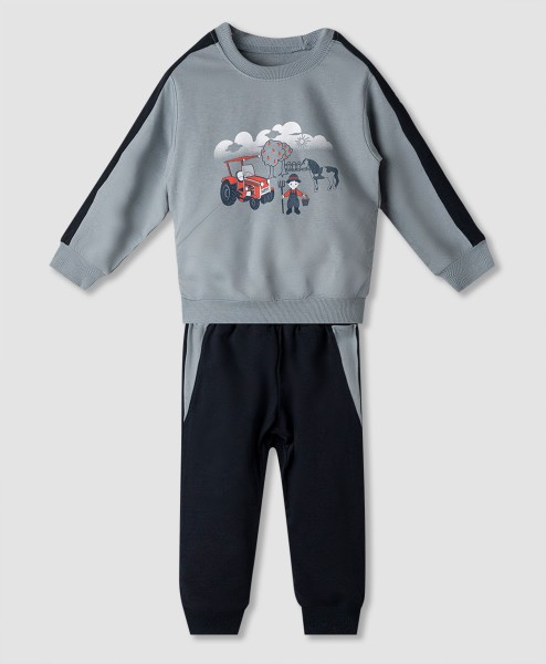 Σετ φόρμα αχνούδιαστη - ΠΡΑΣΙΝΟ 3Y