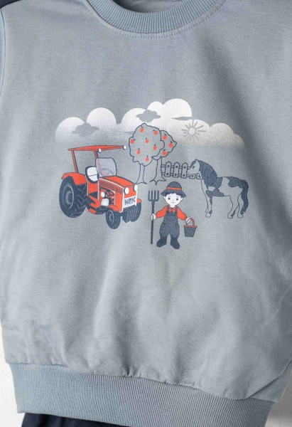 Σετ φόρμα αχνούδιαστη - ΠΡΑΣΙΝΟ 3Y