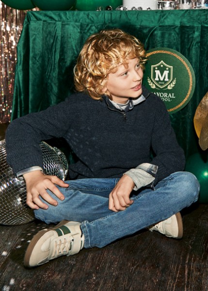 Παντελόνι τζιν slim fit βασικό - ΤΖΙΝ 10Y