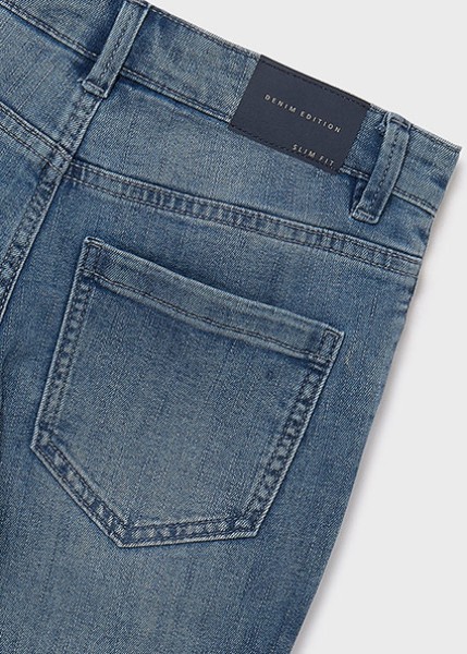 Παντελόνι τζιν slim fit βασικό - ΤΖΙΝ 10Y