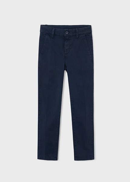 Παντελόνι chino basic - ΝΑΥΤΙΚΟ ΜΠΛΕ 16Y