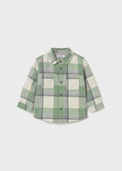 Πουκάμισο καρό επένδυση - ΠΡΑΣΙΝΟ 12M