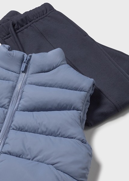 Σετ παντελόνι φούτερ γιλέκο - ΣΙΕΛ 12M