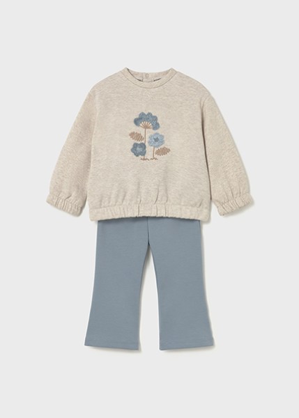 Σετ κολάν φούτερ - ΓΑΛΑΖΙΟ 18M